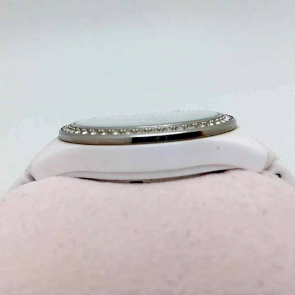 Fossil Stella ES1967 White Diamond Resin Watch